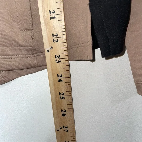 Jamie Sadock Black/Tan Full Zip Stretch Golf Athletic Jacket Women's Size M - Picture 11 of 13